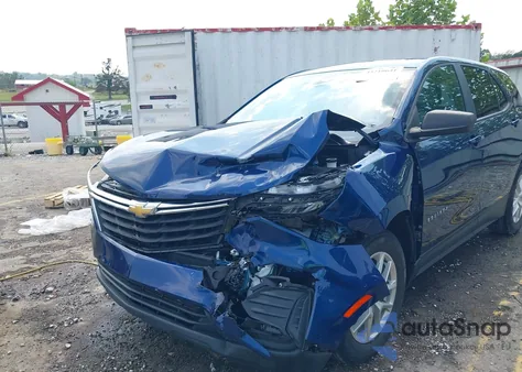 2022 Chevrolet Equinox Fwd Ls z USA, uszkodzony, nr VIN 3GNAXHEV7NS231682